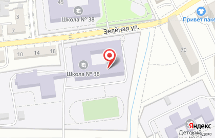 Средняя общеобразовательная школа №38 в Ленинградском районе на карте