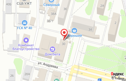 Киоск по продаже фастфудной продукции на улице Советской Армии на карте