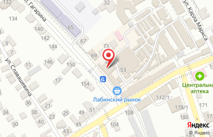 Магазин СахарОК на улице Гагарина на карте