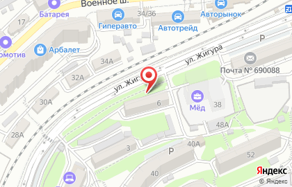 Ева на улице Марченко на карте