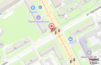 Киоск по продаже печатной продукции на улице Ошарская на карте