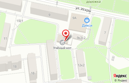 Спортивная школа Федерация Фехтования на мечах на улице Искры на карте