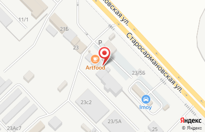 Автоателье по пошиву чехлов на Старосармановской улице на карте
