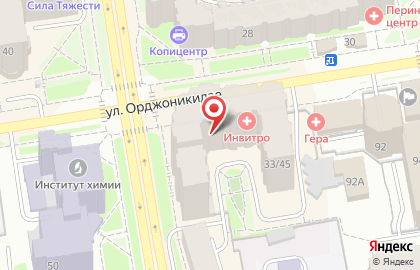 Лето Банк на улице Орджоникидзе на карте