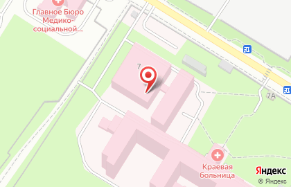 Больница Краевая клиническая больница на карте