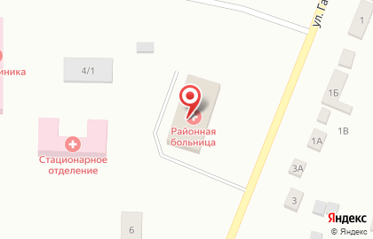 Кожевниковская районная больница на карте
