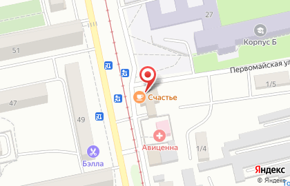 Ателье Изюминка на Первомайской улице на карте