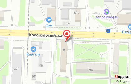 НО НОФ, ГП на улице Ульянова на карте