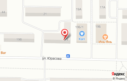 Автошкола Вектор на улице Юрасова на карте
