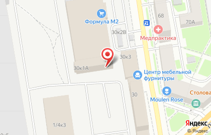 Производственная компания Здравмедтех-Новосибирск на Планетной улице на карте