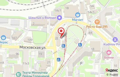 Киоск быстрого питания Good Food в Пятигорске на карте