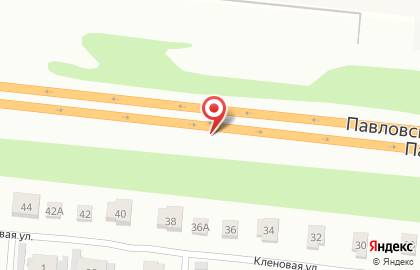 Метро на Павловском тракте на карте