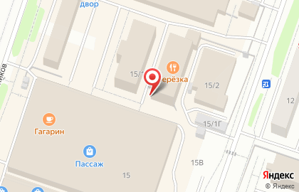 Торговый центр Берёзка в Ханты-Мансийске на карте