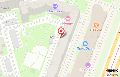 Клуб айкидо Сэнсин в Выборгском районе на карте