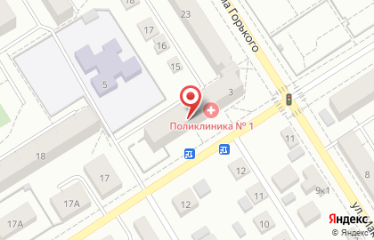 Березовская центральная городская больница на улице Смирнова на карте