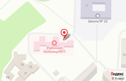 Отдел косметики Живая Аптека в Октябрьском районе на карте