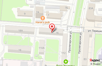 Компания Негосударственный экспертный центр на улице Терешковой на карте