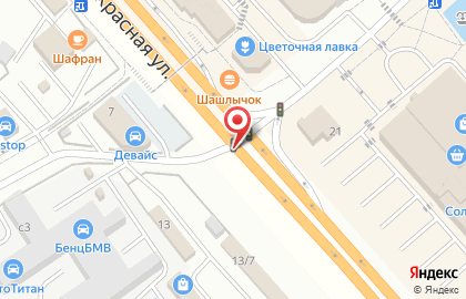 Автостоянка на Ленинградском шоссе на карте