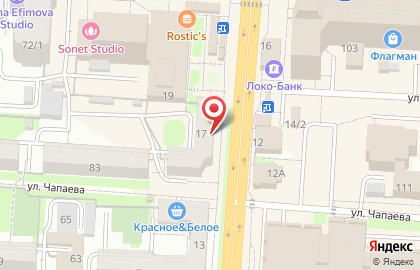 Салон Народная оптика в Центральном районе на карте