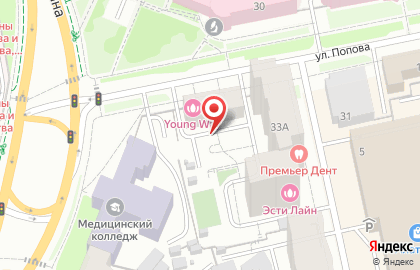Юрфин, Специализированная Коллегия Адвокатов Свердловской Области на карте