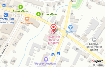Магазин парфюмерии и косметики Faberlic, магазин парфюмерии и косметики в Светлограде на карте