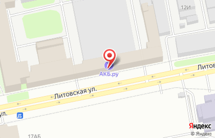 Мини-маркет Минута Маркет в Выборгском районе на карте