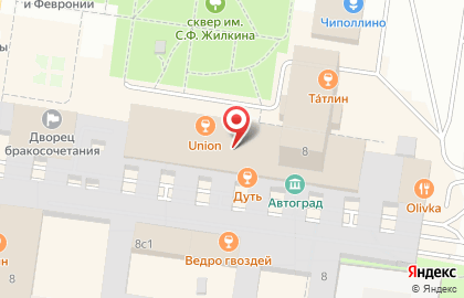 Школа-студия архитектуры и дизайна АрхиМодус в Автозаводском районе на карте