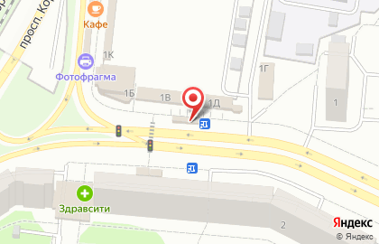 Магазин замороженных полуфабрикатов Элика на улице Исаева в Королёве на карте