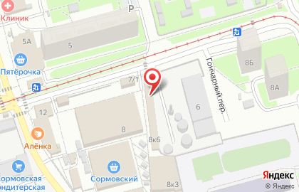 Магазин Рыба в Сормовском районе на карте
