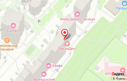 Стоматология ПрезиДент на Ленинском проспекте на карте