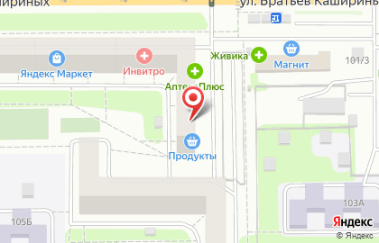 Центр полиграфии и фотопечати 74фотодело на улице Братьев Кашириных на карте