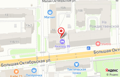 Хостел Аккорд24 на карте