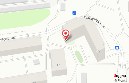 Стоматологическая клиника Вита-Дент на Гвардейской улице на карте