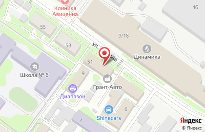 Наркологическая клиника МедСервис на карте