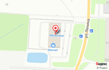 Супермаркет цифровой и бытовой техники DNS на улице Ленина на карте
