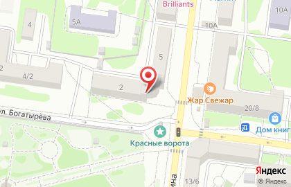 Магазин одежды и обуви Шок цены на карте