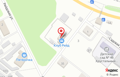 Автокомплекс Клуб Рейд на карте