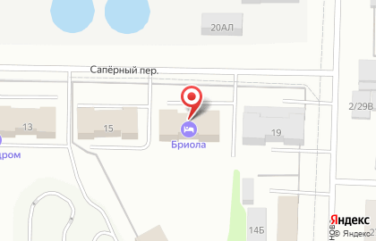 Отель Бриола на карте