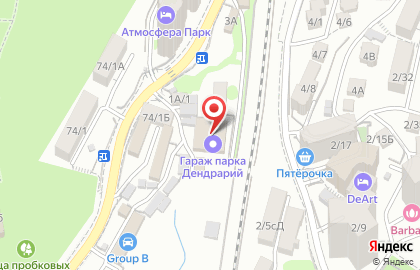 Автосервис Механик-авто в Хостинском районе на карте