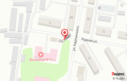 Продуктовый магазин Руслан на Рудной улице на карте