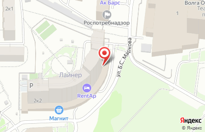 Салон Антураж на улице Пирогова на карте