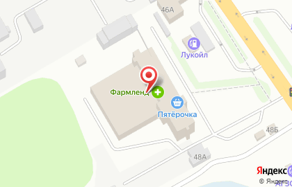 Такси на улице Маяковского на карте