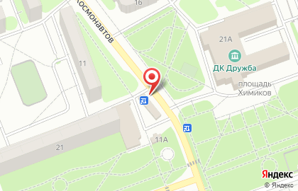 Магазин Мясо из деревни на улице Космонавтов на карте