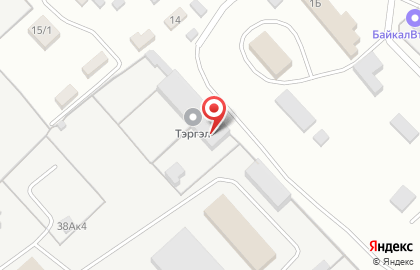 Торговая компания Тэргэл на Автотранспортной улице на карте