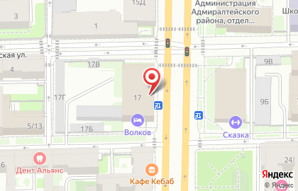Отель Volkov на карте