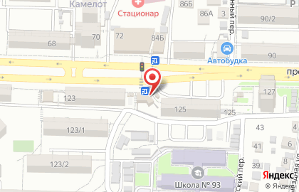 Киоск фастфудной продукции PITAтельно на проспекте Ленина на карте