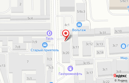 Зенон в Москве на карте