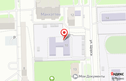 Центр детского развития Эрудит на улице 10 лет Октября на карте