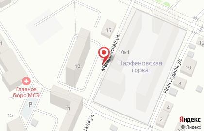 Лацио на Магаданской улице на карте