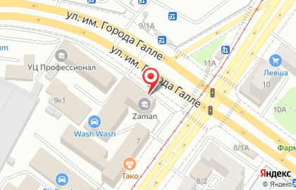 Учебно-курсовой комбинат Курсор на улице Рихарда Зорге на карте